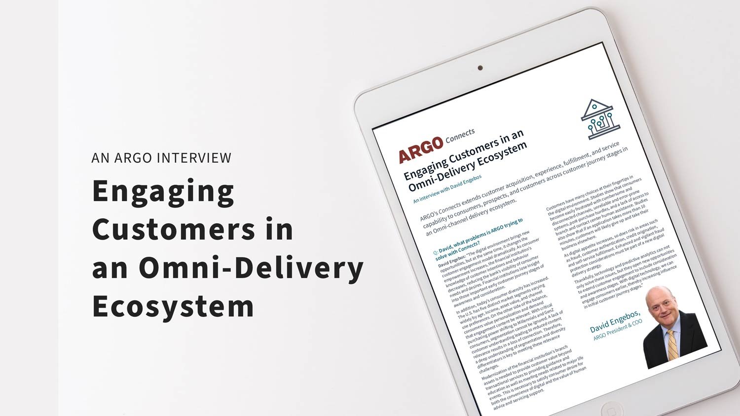 Connects Engaging Customers in an Omni-Delivery Ecosystem