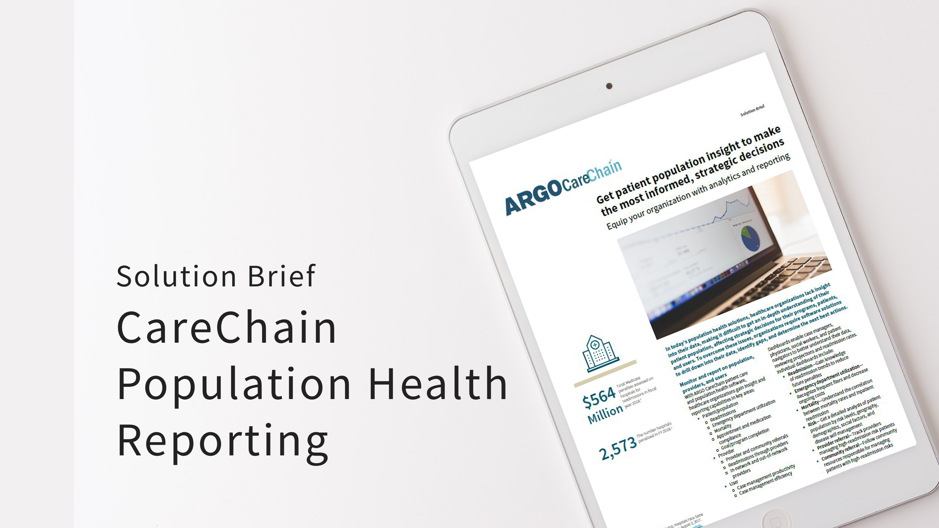 SB CareChain Population Health Reporting SB CareChain Population Health Reporting