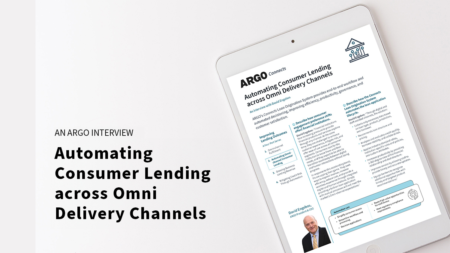 Automating Consumer Lending across Omni Delivery Channels Cover