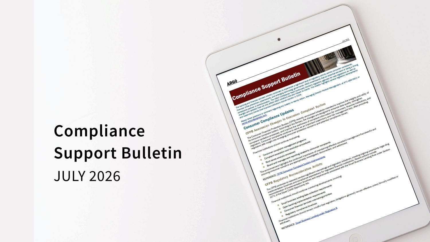 Compliance Bulletin - July 2026 - Resized