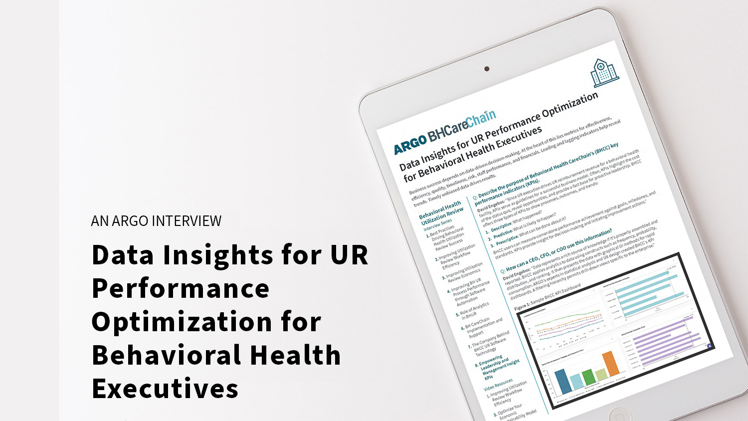 Data Insights for UR Performance Optimization for Behavioral Health Executives 032625_Cover Data Insights for UR Performance Optimization for Behavioral Health Executives 032625_Cover