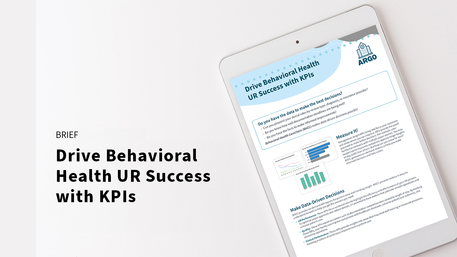 Drive Behavioral Health UR Success with KPIs