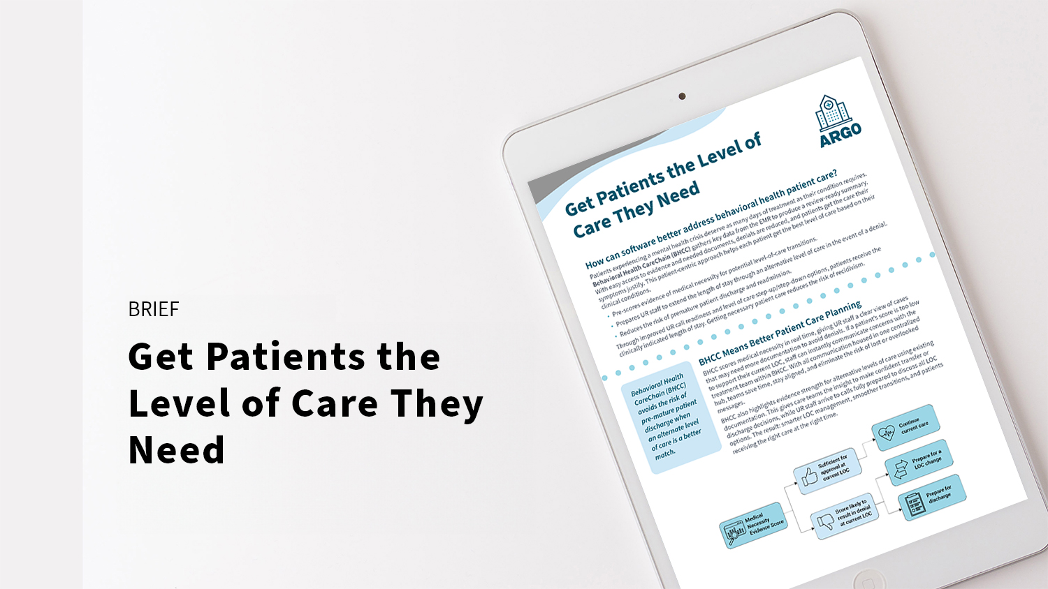 Get Patients the Level of Care They Need