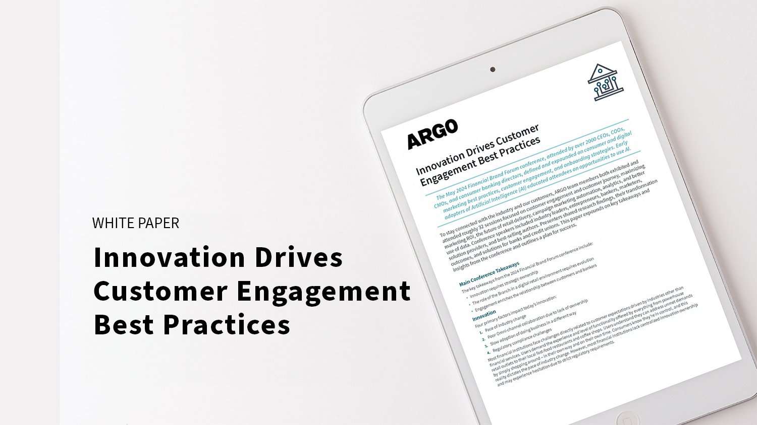 Innovation Drives Customer Engagement Engagement Best Practices