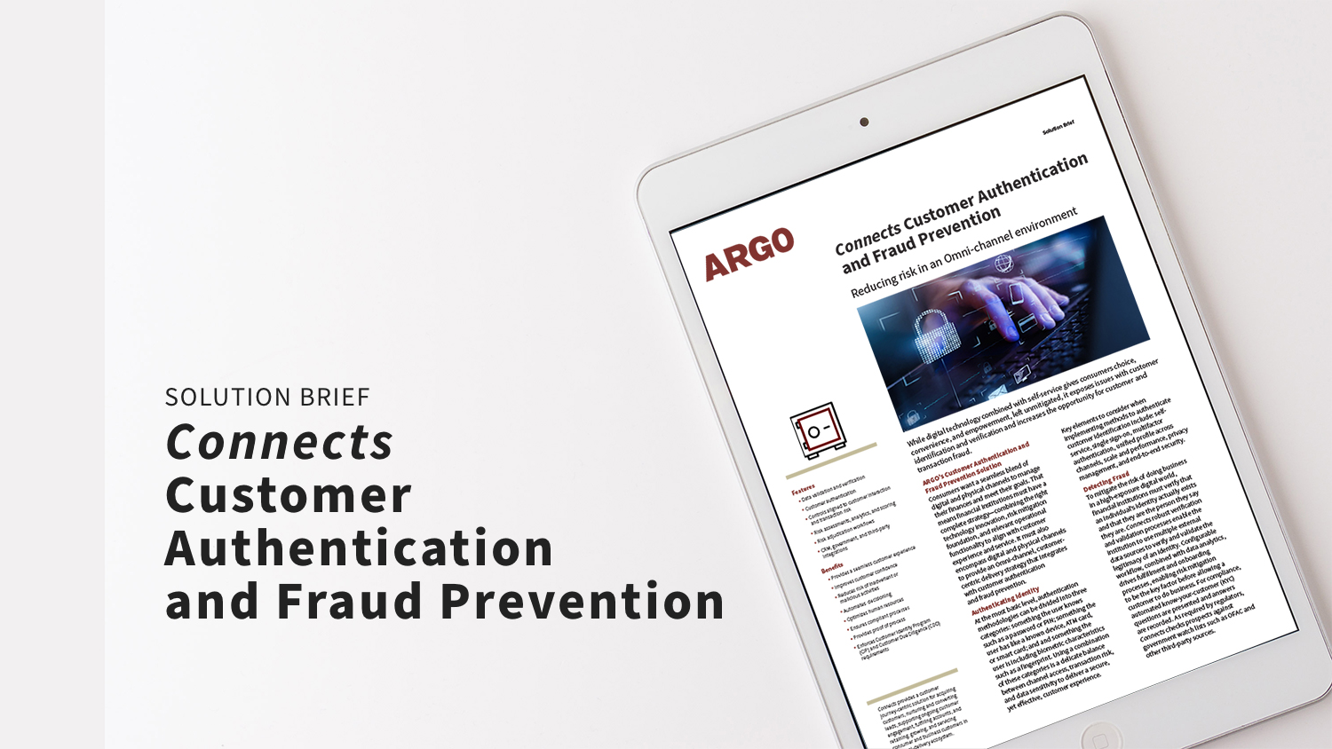 Connects Customer Authentication and Fraud Prevention_SB
