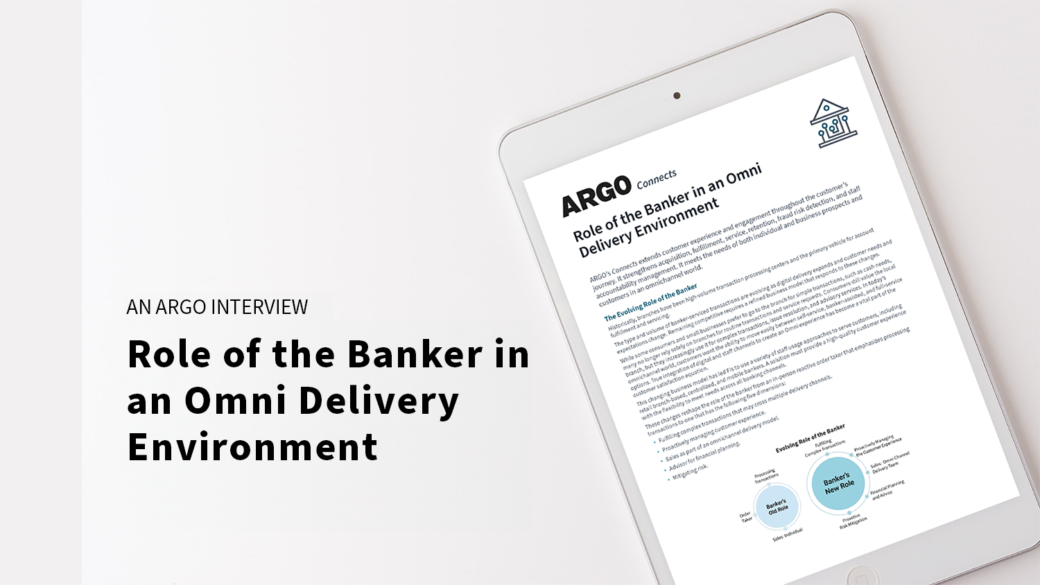 Role of the Banker in an Omni Delivery Environment