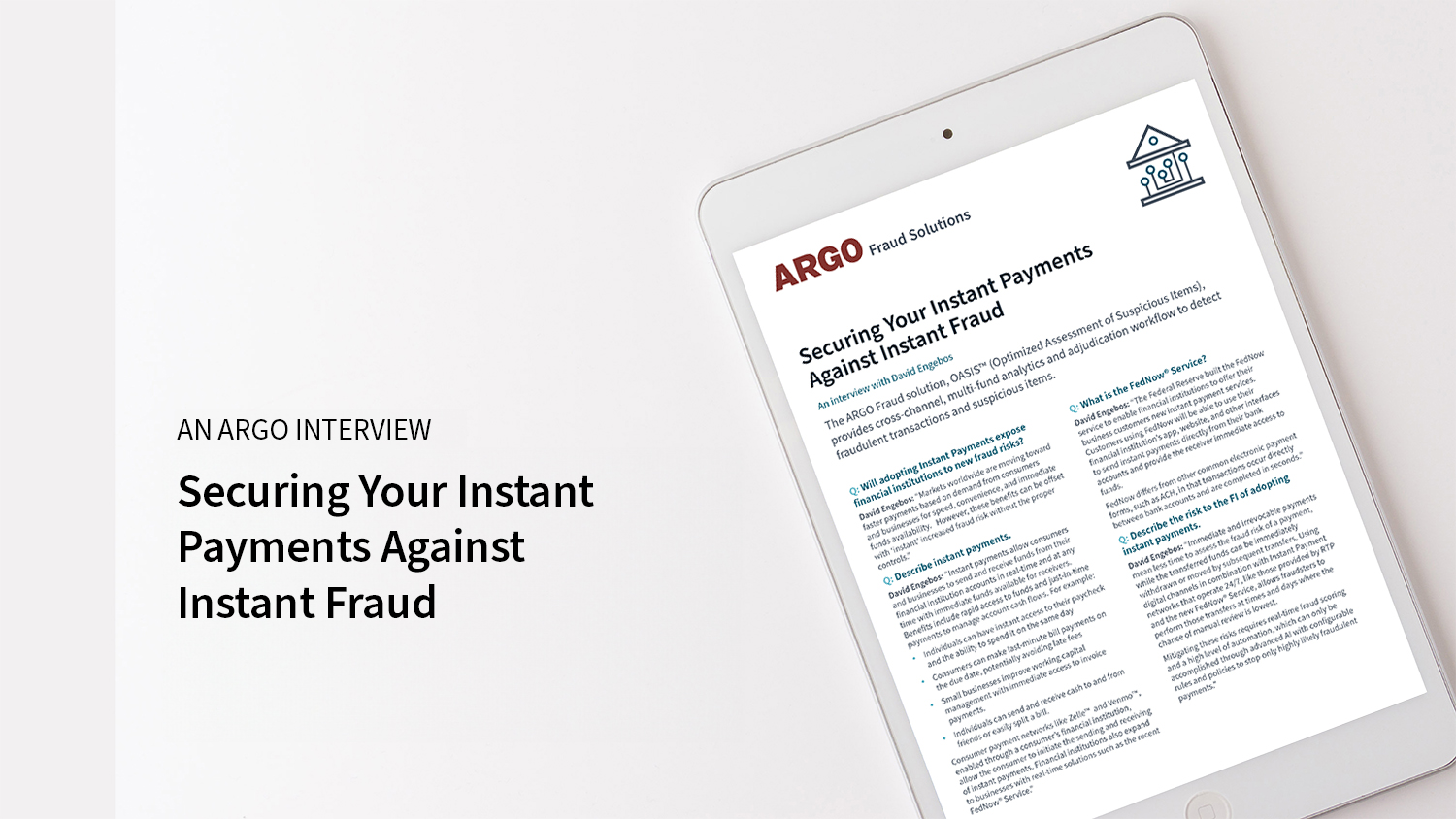 Securing Your Instant Payments Against Instant Fraud