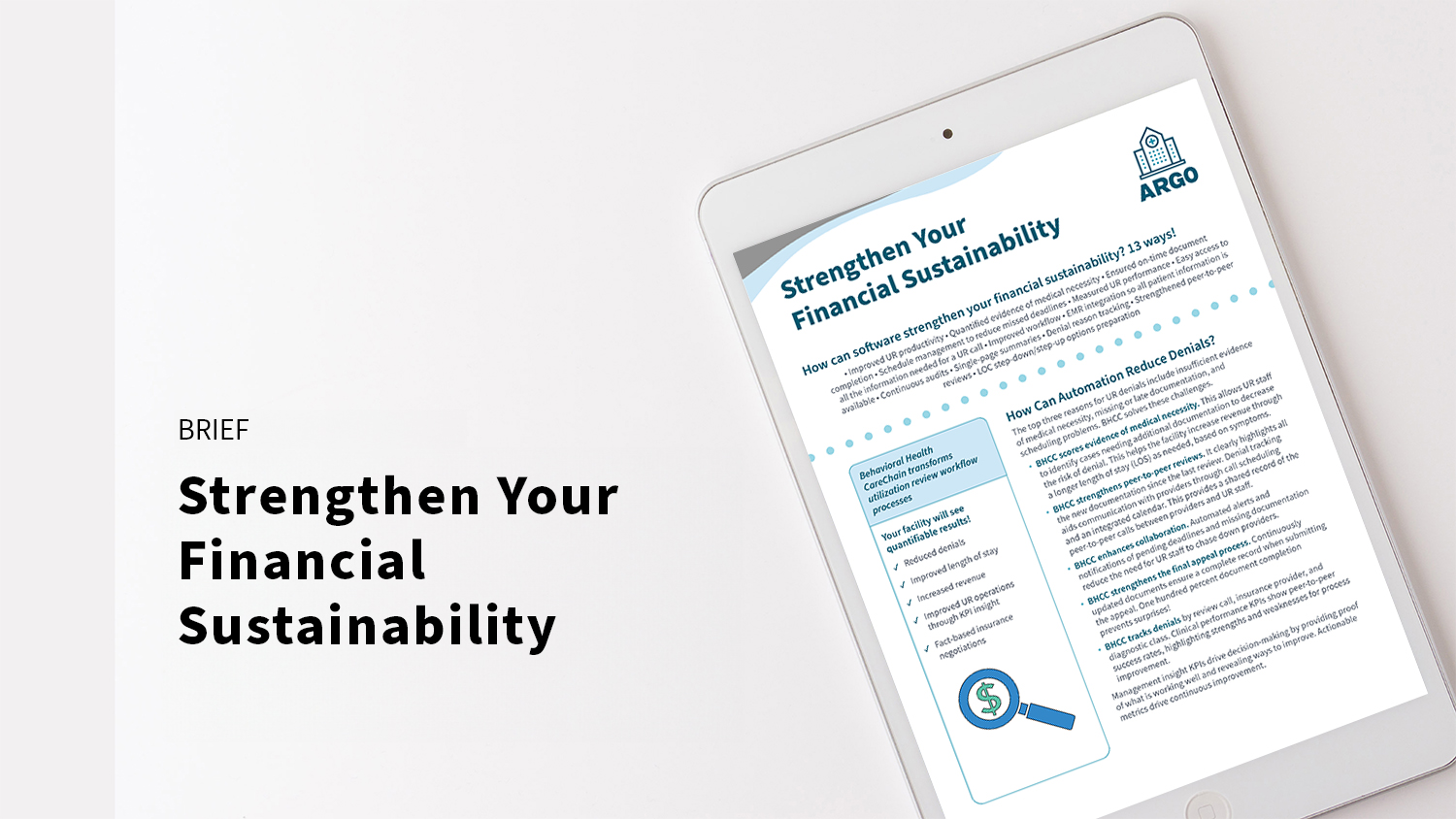 Strengthen Your Financial Sustainability