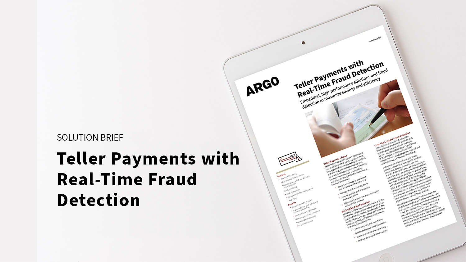 Teller Payments with Real-Time Fraud Detection Thumbnail Teller Payments with Real-Time Fraud Detection Thumbnail