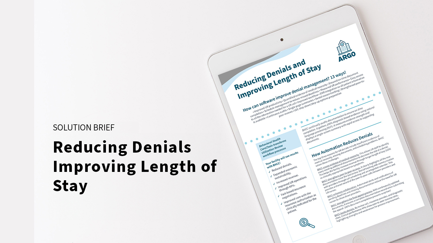 Thumbnail - Reducing Denials Improving Length of Stay